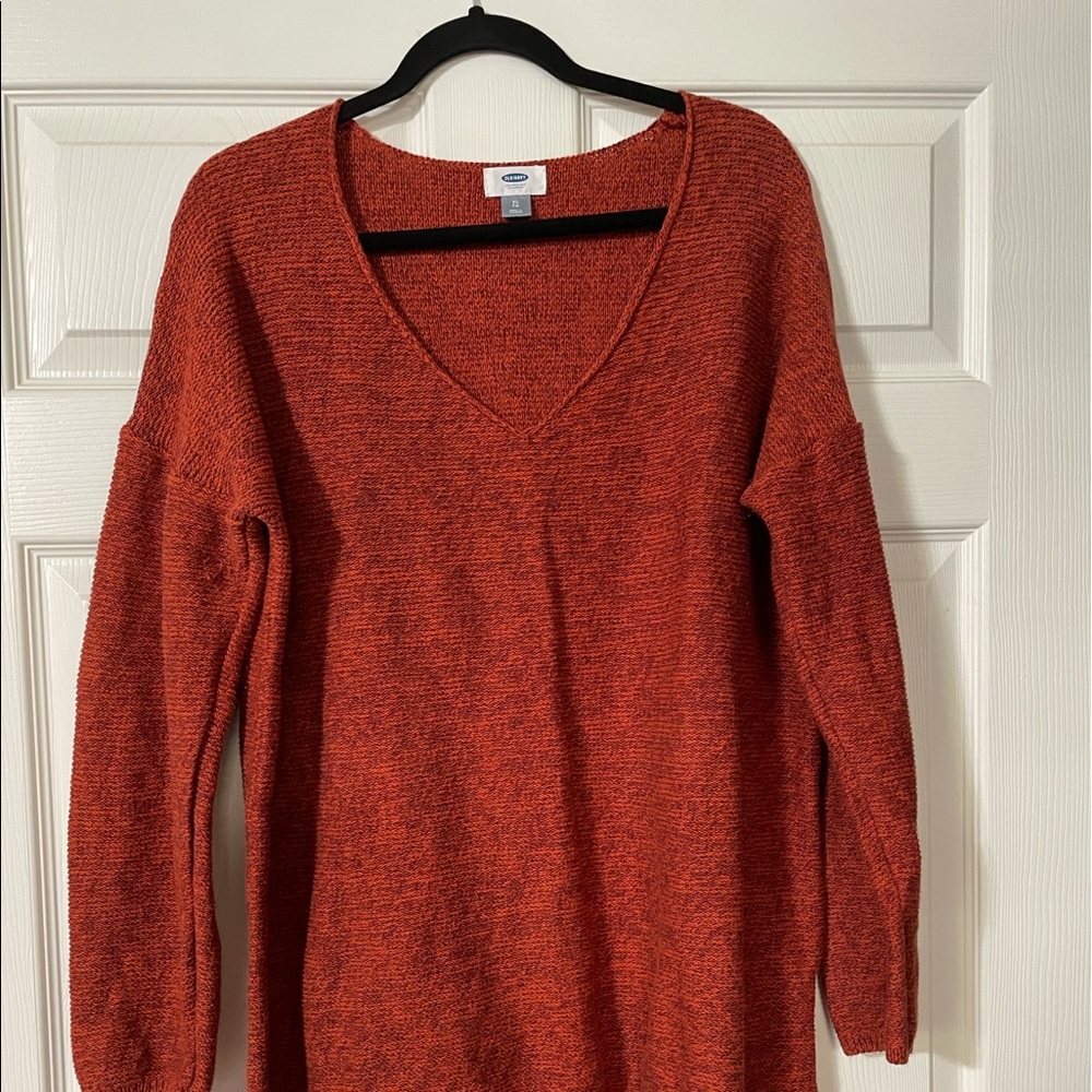 V-neck sweater